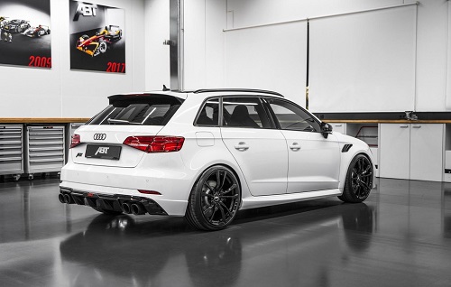 " ABT Sportsline |  Audi RS3 Berline en blanc mat de 500cv "