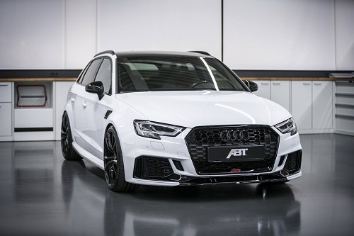 "ABT Sportsline | Audi RS3 Berline en blanc mat de 500cv"